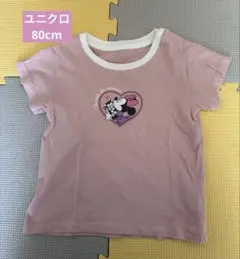 ユニクロベビー　ミニーちゃんTシャツ　80cm