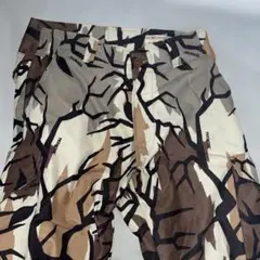希少 プレデターカモ 迷彩 カーゴパンツ L ミリタリー カモフラ 