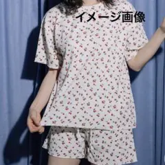 フルーツオブザルーム　ルームウェア　ワッフル生地　半袖　ショートパンツ　Mサイズ