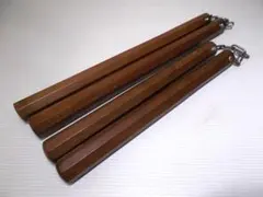 ヌンチャク2点セット 武道 鍛錬 練習 拳法 ぬんちゃく 送料込み