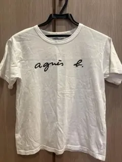 agnès b. ホワイト Tシャツ T2