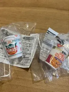 日清カップヌードル めじるしアクセサリー チリトマト、トムヤムクン