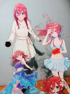 五等分の花嫁　三玖　ビックアクリルスタンド　セット　きゃらっとくじ