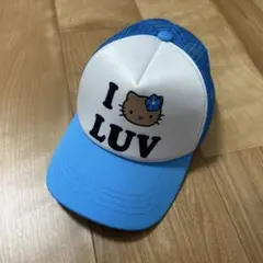 ハローキティ × SPINNS サマーシリーズ メッシュキャップ ブルー キティのサムネイル