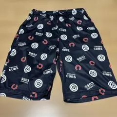 お値下げ 新品 MLB シカゴ カブス ハーフパンツ ステテコ Lサイズ 総柄のサムネイル