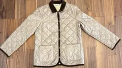 AIGLE ベージュ キルティングジャケット