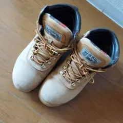 VANS ベージュ ハイカット アウトドアシューズ