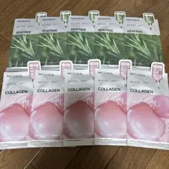 MEDIHEAL メディヒール 2種　ティーツリー＆コラーゲン　10枚　新品