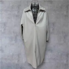 極美品ユナイテッドアローズ　ライトグレー中綿チェスターコート