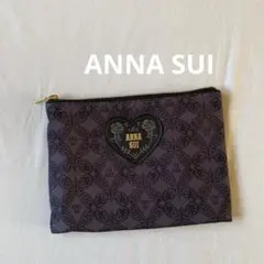アナ スイ / ANNA SUI マルチポーチ 化粧ポーチ ブラック 黒