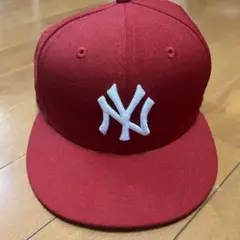 NEW ERA ニューヨーク・ヤンキース レッドキャップ 59FIFTY NY