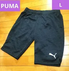 PUMA ダークグレー ショートパンツ DRYCELL　サイズL