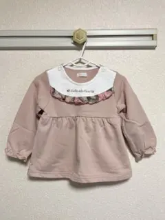 bebe reduction フリルトレーナー&パンツセット 80〜90