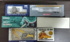 ミニカーコレクション HINO, SUMITOMO, FRUTIGER