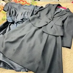 Krone セレモニースーツ　3点セット13号　ラメ　ワンピース　スカート