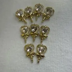 ハートネイルパーツ