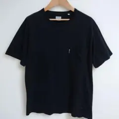 BLUE BLUE ヘビー 半袖ポケット付きTシャツ ブラックのサムネイル