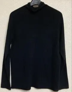 UNIQLO✖️セオリーブラック タートルネックニット 長袖　S