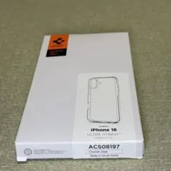 Spigen iPhone 16 ケース クリア ACS0819のサムネイル