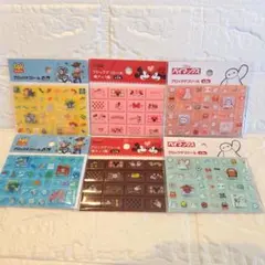 ディズニー　ブロックデコシール6点セット　ミッキー　ミニー　ベイマックス