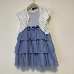 BeBe ワンピースドレス　女の子　入園式　結婚式　発表会　フォーマル　七五三