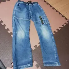 デニムブルー カーゴパンツ 　　130