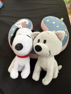 3個セット スヌーピー ファーロン なりきりマスコット ＆ ウサギ ぬいぐるみ キーホルダー キーチェーン ピーナッツ Snoopy Faron Peanuts  SNOOPY - 最終値下げ！消去予定有り スヌーピー ファーロンとうさぎ