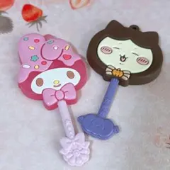 マイメロディ＆ちぃかわ　キーホルダーセット