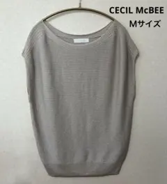 CECIL McBEE ラメニット 半袖