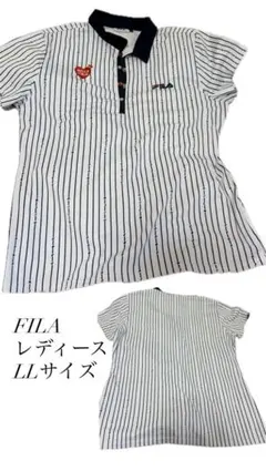 【即購入⭕️】FILA レディース ポロシャツ LLサイズ