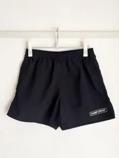 CAMP CREW ショートパンツ M ブラック 水源の森 マウンテンリサーチのサムネイル