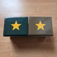 STARBUCKS　REWARDS限定 スターマグ　グリーン&ブラウン2色セット