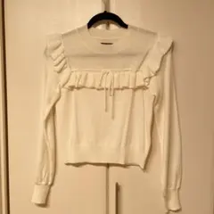 evelyn 白 ホワイト 量産服 ニット セーターのサムネイル
