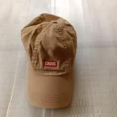 CHUMS キャップ ベージュ