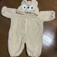 ダッフィー/シェリーメイ　着ぐるみオーバーオール厚手　80
