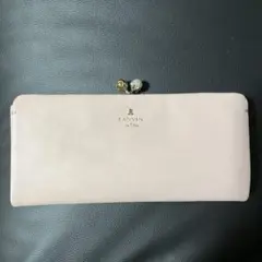 LANVIN en Bleu口金長財布(ピンク)