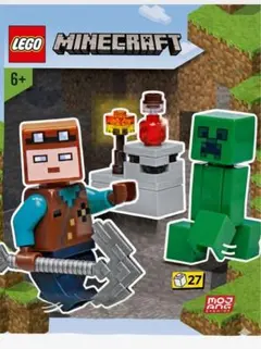 LEGO 662204 マイナーとクリーパー マインクラフト ミニフィグ