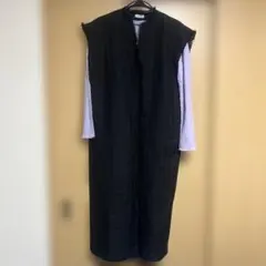 ローリーズファーム　ワンピース フリンジ仕上げ　長袖インナー