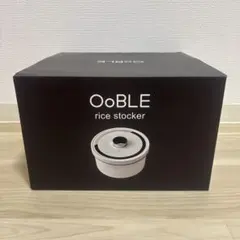 新品未使用】OoBLE mini 真空保存容器 6.5L 米びつ オーブルミニ