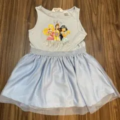 ディズニープリンセス　袖なしワンピース　90