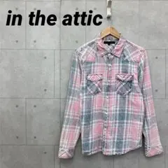 in the attic インジアティック 長袖シャツ メンズ M ピンク