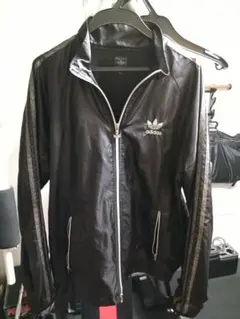 adidas スネーク柄　ナイロンジャケット