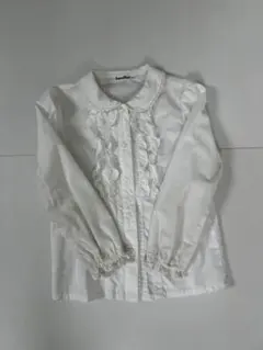 ファミリア フリル付きブラウス 120センチ