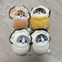 【新品】mofusand カキにゃん ぷにゃぷにゃマスコット　コンプセット②