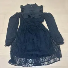 Jamieエーエヌケーチャイナ風 レース メイド服 ワンピースM