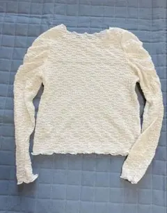 coca トップス　フラワージャガードトップス