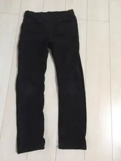 「美品 ユニクロ コールテン生地パンツ 140男の子」