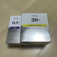 ANUA ビタミンC 20 & レチノール0.3 セット