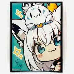 ホロライブ 白上フブキ すこんぶ SD スリーブ ホロカ アクアアルタ