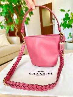 ★極美品★COACH★ダコタ バケット バッグ 16★２WAY★ピンク★